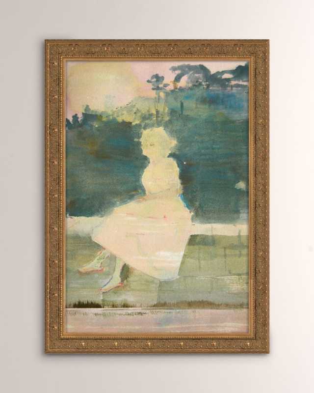 "Maddy" Framed GIclee by Karin Bos
